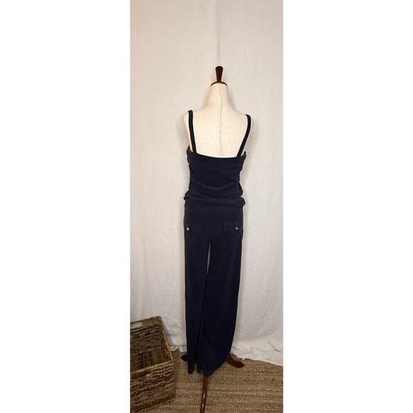 Juicy Couture Navy Terry Spaghetti Strap jumpsuit
Size Medium - Picture 5 of 8
